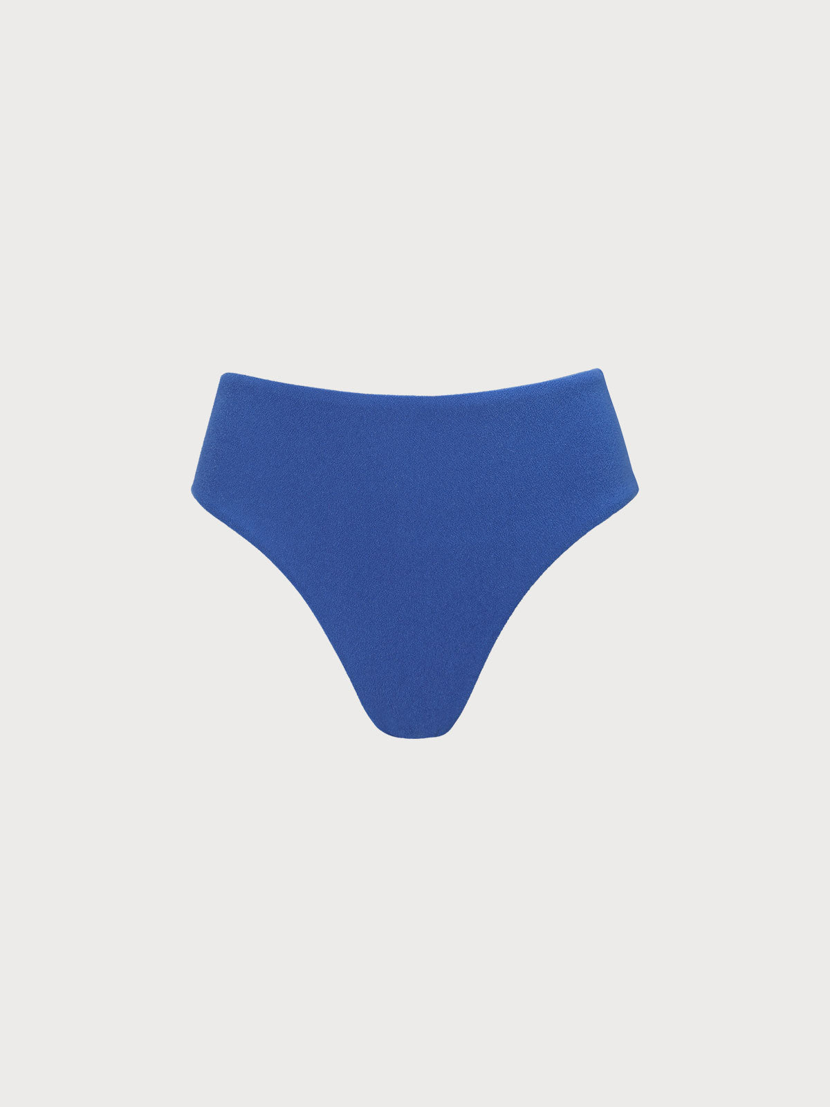 Bañador de Bikini de Cintura Media en Color Marino ECONYL®