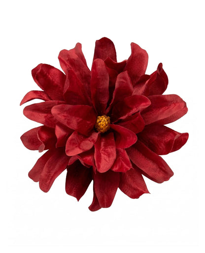 SERRE-TÊTE FLEUR · ROUGE