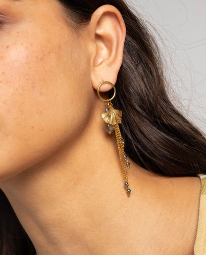 EARRINGS WEEKDAY · GOLD