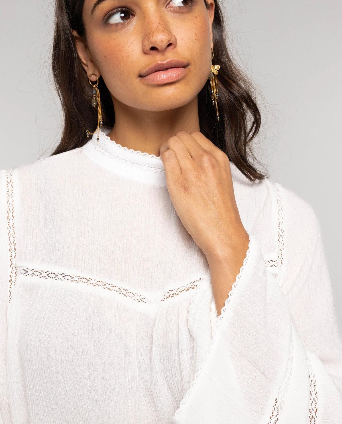EARRINGS WEEKDAY · GOLD