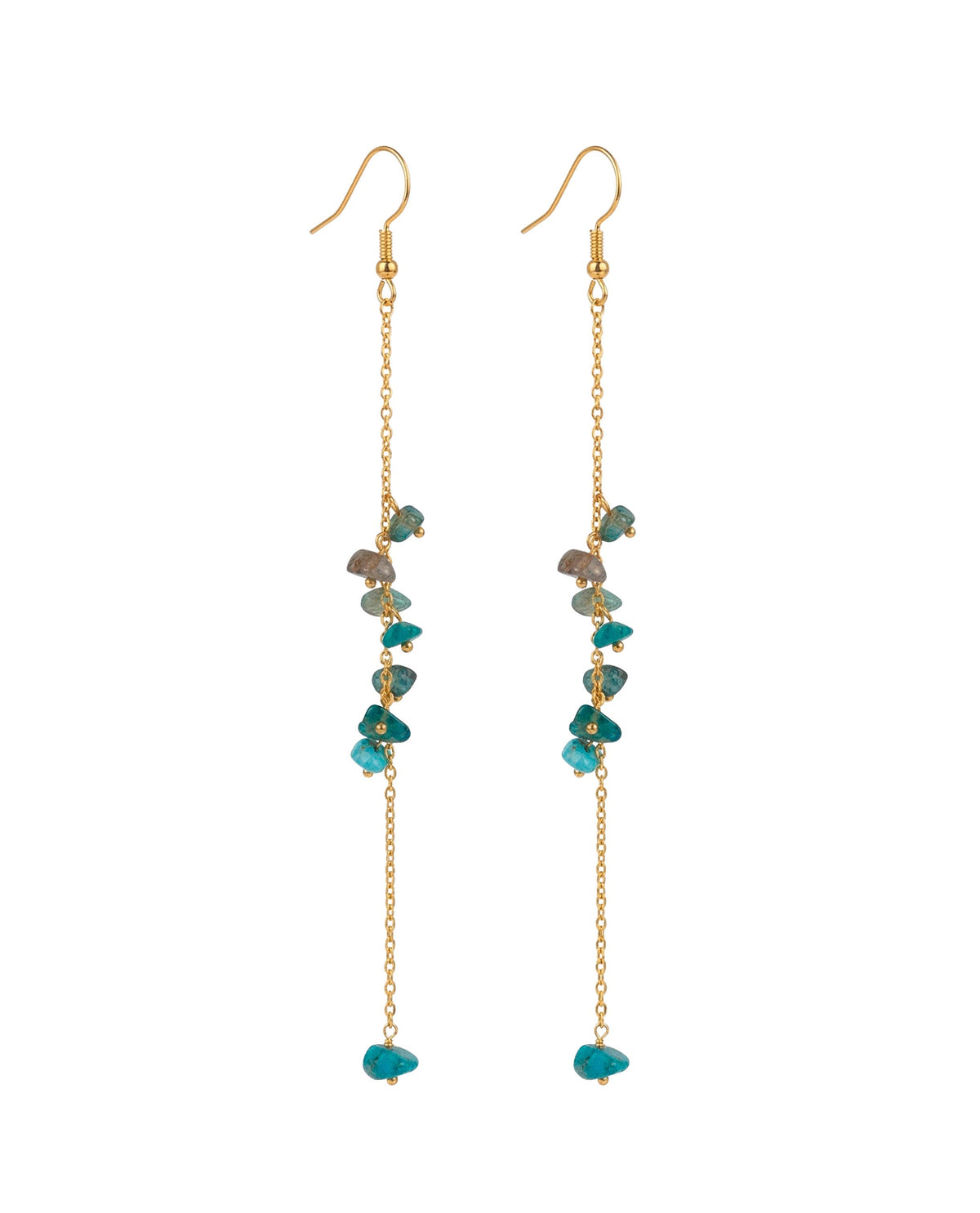 BOUCLES D'OREILLES ZAHARA · TURQUOISE