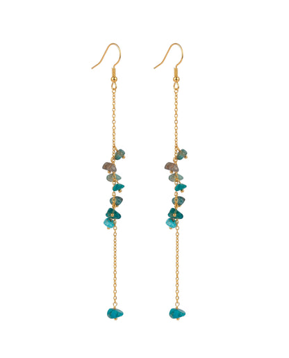 BOUCLES D'OREILLES ZAHARA · TURQUOISE