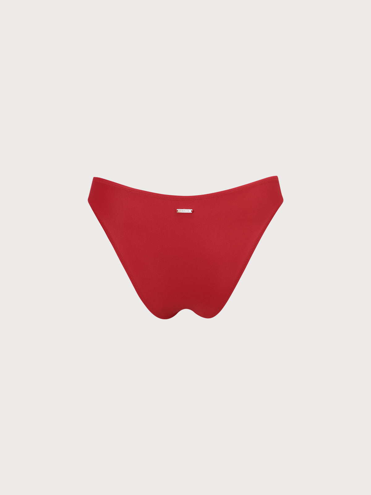 Bas de bikini échancré rouge ECONYL®