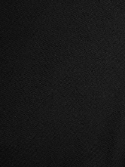 Bikini de tiro bajo sólido negro ECONYL®